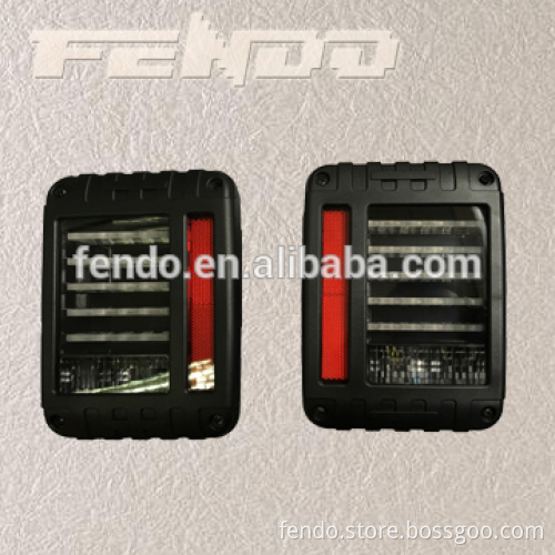 Jeep Wrangler JK 2007 LED Tail Lights LED Rear Stop Tail Reversing Lamp Driving Lighting